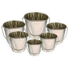 Stainless Steel Flat Bucket
