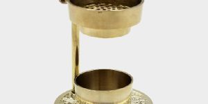 Table Top Metal Brass Incense Burner