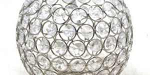 Wedding Decor Round Crystal Candlee Holder Votive