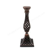 Wrought Aluminium Candlestick Holders