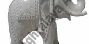 Saluting Elephant Statue