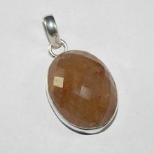 Rutile Gemstone Pendant