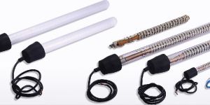 SILICA AND GLASS CASED IMMERSION HEATERS