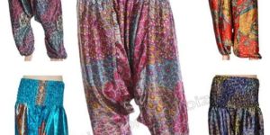 Womens Printed Rayon Harems Pants