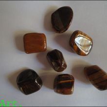 Tiger Eye Gemstone Tumble and Polished Pebbles