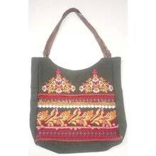 Unisex Lady Embroidery Handbag