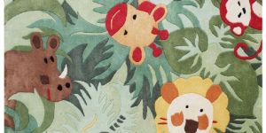 Hand Tufted Blended Woolen Carpets & Rugs