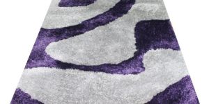 Machine Woven Polyester Shaggy Carpets and Rugs