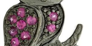 Silver Owl Charm Pendant