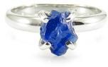 Silver Tanzanite Handmade Rough Ring Jewelry
