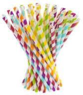 Straight Paper Straws