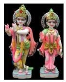 White Makrana Marble Gorakhnath Statue