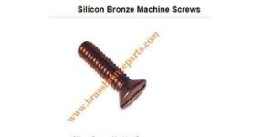 Silicon Bronze Machine Screw