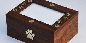 WOOD PET URNS