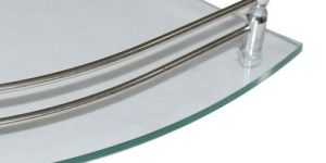 Toughened Glass Corner Shelf