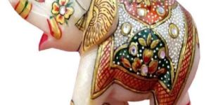 Marble Elephant Handicrafts-stone