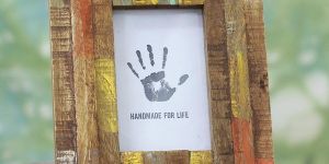 Handmade Mango Wood Making Memories Photo Frame