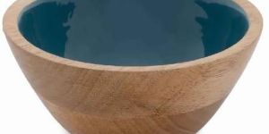 Wooden Small Size Resin Bowl