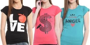 Ladies Printed T Shirts