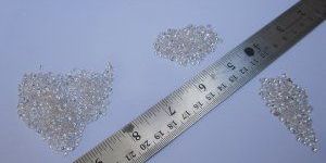 White Sapphire Round Cut 3mm