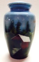 Hand Painted Urn