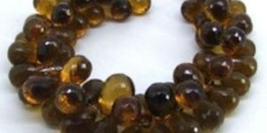 Whisky Quartz Cut Drops Briolletes