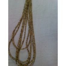 Yellow Smooth Chips Diamond Beads