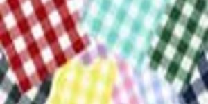 Gingham Checks Uniform Fabric