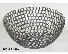 Wrought Iron Designer Fruit Bowl