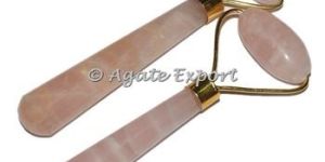 Rose Quartz Roller Massage Stone