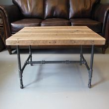 Wooden Top Side Coffee Table