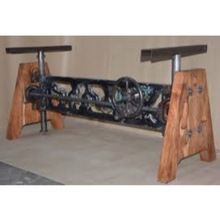 Wooden Legs Dining Table Base