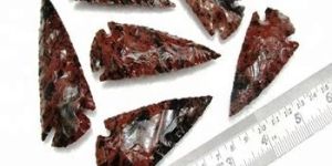 Mahogany Obsidian Arrowheads