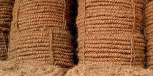 Brown Curled Coir Rope
