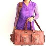 Vintage Travel and Luggage Bag