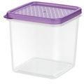Square Airtight Plastic Food Container 350 Ml