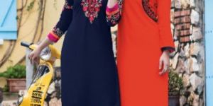 Zara Vol 14 Kaya Rayon Kurtis