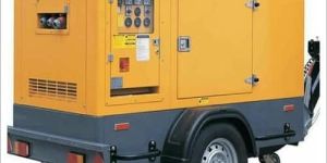 Silent Welding Generator Trailer Mounted