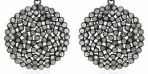 Black Plated Earring