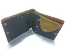 Tan Leather Rough Wallet