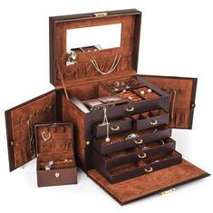 Leather Jewellery Box