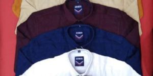 Heavy Dobby Lycra Casual Shirts