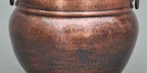 Vase Shape Antique Hammered Planter