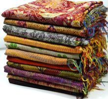Vintage Silk Kantha Scarves