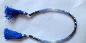 Natural Blue Sapphire Faceted Bead