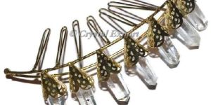 Crystal Quartz 7 Pencil Golden Crown