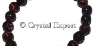 Gemstone Red Tiger Eye Bracelets