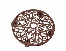 VICTORIAN CAST IRON CADDY