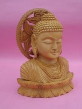 Wooden Handicraft Artisan Buddhism Sculptural