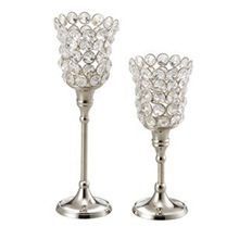 Tulip Crystal Candle Holder